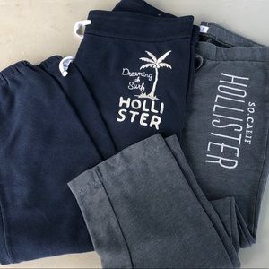 Hollister fleece sweats